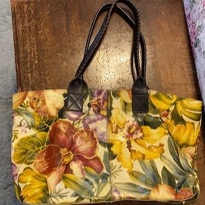 Maurizio Taiuti hand painted leather purse